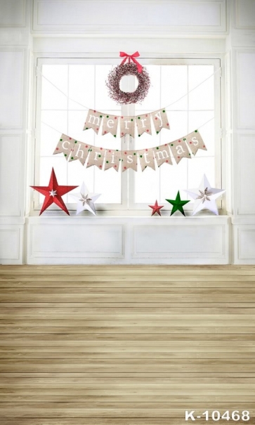 Indoor Christmas Decoration Merry Christmas Photo Backdrop
