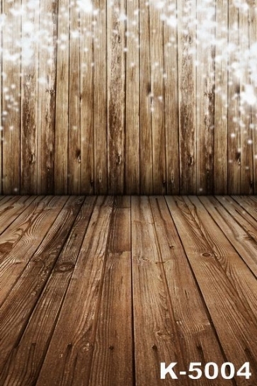 Snowflake Wooden Floor Wall Background Photo Studio Backdrops