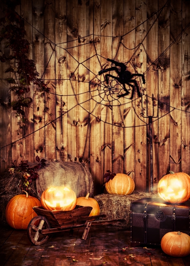 halloween spider web wallpaper